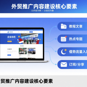 外贸推广内容建设全指南：从策略到落地的实战技巧