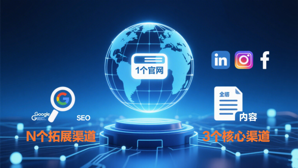 2025 年海外推广趋势深度解析:从渠道迭代到 “1+3+N” 营销思维落地